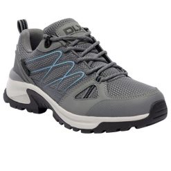 Buty Sportowe Damskie Zindzi II DLX. Szare trekkingi Trespass, z materiału, trekkingowe. Za 367.99 zł.