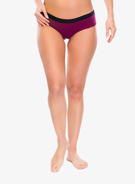 Techniczne figi Sensor Merino DF Panties. Czerwone figi Sensor, s, bez wzorów, z materiału. Za 109.99 zł.