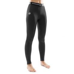 Damskie narciarskie legginsy termoaktywne Sporty zimowe Siroko Baum. Czarne legginsy SIROKO, m, bez wzorów, z tkaniny. W wyprzedaży za 220.95 zł.
