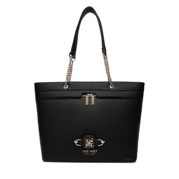 Torebka Nine West. Brązowe shopper Nine West, bez wzorów, bez dodatków. Za 329.99 zł.