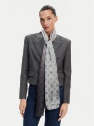 Guess Chusta AW5308 POL03 Szary. Szare rękawiczki Guess, z aplikacjami, z materiału. Za 249.99 zł.
