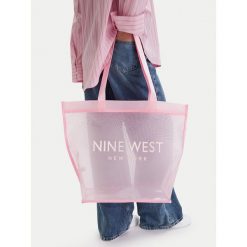Torebka Nine West. Czerwone torebki klasyczne Nine West, bez wzorów, bez dodatków. Za 79.99 zł.