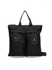Aeronautica Militare Torba 252BO1103UCT03215 Czarny. Czarne torby podróżne AERONAUTICA MILITARE, bez wzorów, z materiału. Za 489.99 zł.