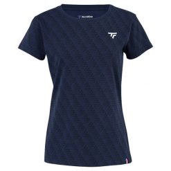 Koszulka damska Tecnifibre Graphique 2024. Niebieskie bluzki TECNIFIBRE, bez wzorów, sportowe, bez kołnierzyka, bez ramiączek. Za 154.50 zł.