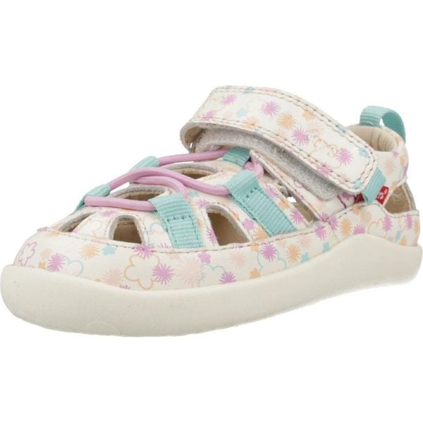 Sandały KICKERS KICK FRONY Wielokolorowy. Sandały Kickers, bez wzorów, ze skóry, bez obcasa, bez zapięcia. Za 217.99 zł.