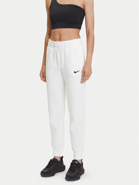 Nike Spodnie dresowe Phoenix Fleece FZ7626 Biały Regular Fit. Białe spodnie dresowe Nike, xl, bez wzorów, z bawełny. Za 219.99 zł.