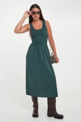 Sukienka midi Calibri WEEKEND MAX MARA. Sukienki Weekend Max Mara, s, bez wzorów, bez kołnierzyka, bez ramiączek, midi. Za 1,229.00 zł.
