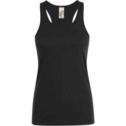 Tank Top Dla Pań I Panów Justin. Brązowe koszulki sportowe SOL'S, bez wzorów, bez ramiączek. Za 40.99 zł.