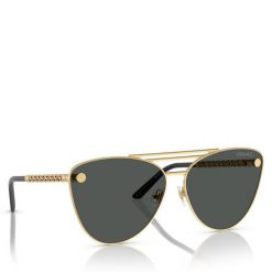 Okulary przeciwsłoneczne Versace. Żółte okulary przeciwsłoneczne VERSACE, bez wzorów. Za 899.99 zł.