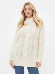 MAX&Co. Sweter Florence 73642623 Beżowy Regular Fit. Brązowe swetry MAX&Co., m, bez wzorów, z wełny, bez ramiączek. Za 1,019.00 zł.