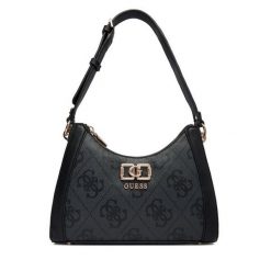 Torebka Guess. Szare torebki klasyczne Guess, z aplikacjami, bez dodatków. Za 589.99 zł.