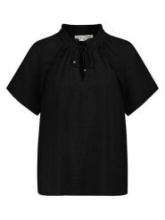 Eight2Nine Bluzka w kolorze czarnym rozmiar: M. Czarne bluzki Eight2Nine, m, bez wzorów, bez kołnierzyka, bez ramiączek. Za 82.99 zł.