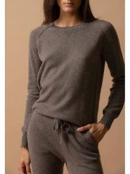 Perfect Cashmere Kaszmirowy sweter w kolorze szarym rozmiar: S. Szare swetry Perfect Cashmere, s, bez wzorów, z kaszmiru, bez ramiączek. Za 347.99 zł.