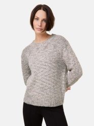 TAIFUN Sweter w kolorze szarym rozmiar: 46. Szare swetry Taifun, bez wzorów, z wełny, bez ramiączek. Za 224.95 zł.