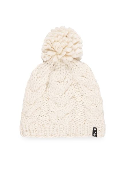 Roxy Czapka Winter ERJHA04160 Écru. Białe czapki Roxy, bez wzorów. Za 159.99 zł.