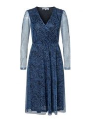 More & More Sukienka w kolorze granatowo-czarnym rozmiar: 46. Niebieskie sukienki More & More, bez wzorów, bez kołnierzyka, bez ramiączek, midi. Za 165.71 zł.