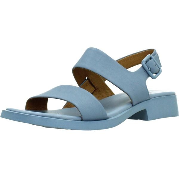 Sandały CAMPER GOBI COOLER DANA Niebieski. Niebieskie sandały Camper, bez wzorów, ze skóry, bez obcasa, bez zapięcia. Za 800.95 zł.