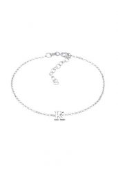 Elli Damski wisiorek Litera K Basic ze srebra próby 925 Sterling Silver Bransoletki 1 ct. Szare bransoletki Elli, srebrne. Za 198.99 zł.