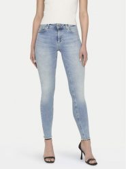 ONLY Jeansy Blush 15164319 Niebieski Skinny Fit. Niebieskie jeansy Only, l, bez wzorów. Za 199.99 zł.