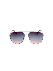 Guess Damskie okulary przeciwsłoneczne w kolorze różowozłotym rozmiar: 56. Czerwone okulary przeciwsłoneczne Guess, z aplikacjami, z tworzywa sztucznego. Za 227.31 zł.
