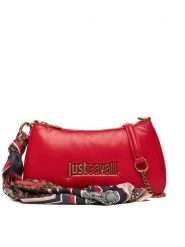 Just Cavalli Torebka 79RA4BD7 ZS748 Czerwony. Czerwone torebki klasyczne Just Cavalli, bez wzorów, ze skóry, bez dodatków. Za 729.99 zł.