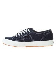 Superga Sneakersy "Cotu - Cotton Terry" w kolorze granatowym rozmiar: 45. Niebieskie trampki Superga, bez wzorów, z bawełny, bez zapięcia. Za 131.74 zł.
