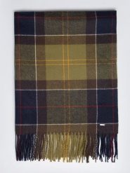 BIG STAR Szal w kolorze khaki - 68 x 68 cm rozmiar: onesize. Brązowe szaliki Big Star, bez wzorów, z materiału, retro. Za 64.99 zł.