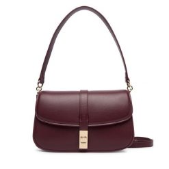 Torebka Tommy Hilfiger. Czerwone torebki klasyczne TOMMY HILFIGER, bez wzorów, bez dodatków. Za 649.99 zł.