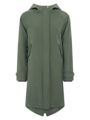 Zwillingsherz Parka "Keep Smiling" w kolorze khaki rozmiar: M. Brązowe parki Zwillingsherz, m, bez kaptura. Za 350.26 zł.