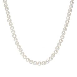 Valero Pearls Naszyjnik z pereł srebro wysokiej próby Perła hodowlana słodkowodna srebrny Naszyjniki 1 ct Damski. Szare naszyjniki Valero Pearls, z perłą, srebrne. Za 448.99 zł.
