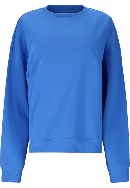 Bluza damska Athlecia Crecy. Zielone bluzy Athlecia, bez wzorów, z bawełny, bez kaptura. Za 151.50 zł.