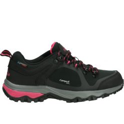 Buty Trekkingowe Damskie Campus MANA. Czarne trekkingi Campus, z gumy, przed kostkę, trekkingowe. Za 166.99 zł.