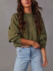 Milan Kiss Sweter w kolorze khaki rozmiar: M. Brązowe swetry Milan Kiss, m, bez wzorów, bez ramiączek. Za 183.15 zł.