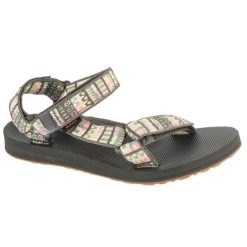 Sandały Teva Original Universal Sandals 1003987-GH brązowe. Brązowe sandały bez wzorów, z materiału, klasyczne, bez obcasa, bez zapięcia. Za 391.03 zł.