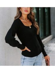 Milan Kiss Sweter w kolorze czarnym rozmiar: XL. Czarne swetry Milan Kiss, xl, bez wzorów, bez ramiączek. Za 131.43 zł.