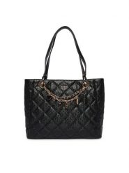 Guess Torebka Libby HWGG99 12250 Czarny. Czarne shopper Guess, z aplikacjami, bez dodatków. Za 749.99 zł.