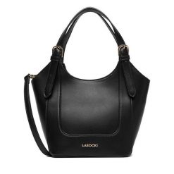 Torebka Lasocki. Czarne torebki klasyczne Lasocki, bez wzorów, bez dodatków. Za 159.99 zł.
