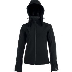 Kurtka damska Kariban Softshell À Capuche Amovible. Czarne kurtki sportowe KARIBAN, bez wzorów, z softshellu, bez kaptura. Za 283.00 zł.