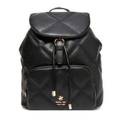 Plecak Beverly Hills Polo Club. Czarne plecaki Beverly Hills Polo Club, bez wzorów. Za 279.99 zł.