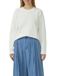 S.Oliver Bluza w kolorze białym rozmiar: 44. Białe bluzy S.Oliver, s, bez wzorów, bez kaptura. Za 85.95 zł.