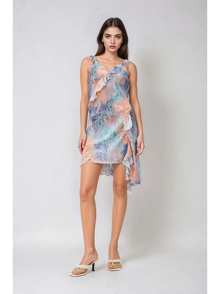 Weekday Sukienka ze wzorem rozmiar: S. Sukienki Weekday, na co dzień, s, bez wzorów, bez kołnierzyka, bez ramiączek, mini, proste. Za 70.08 zł.