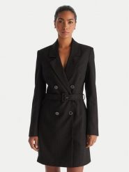 Guess Marynarka W5BK54 W2422 Czarny Regular Fit. Czarne marynarki i żakiety Guess, m, z aplikacjami, z syntetyku. Za 799.99 zł.