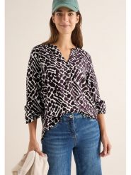 Cecil Bluzka w kolorze brązowym rozmiar: S. Brązowe bluzki Cecil, s, bez wzorów, z wiskozy, klasyczne, bez kołnierzyka, bez ramiączek. Za 96.14 zł.