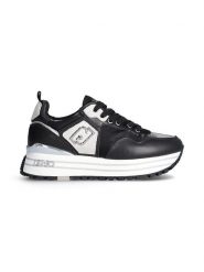 Liu Jo Skórzane sneakersy w kolorze czarnym rozmiar: 39. Czarne trampki Liu Jo, bez wzorów, z materiału, bez zapięcia. Za 346.99 zł.