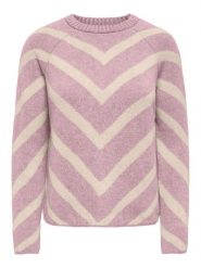 ONLY Sweter w kolorze jasnoróżowym rozmiar: XS. Różowe swetry Only, xs, bez wzorów, bez ramiączek. Za 100.45 zł.