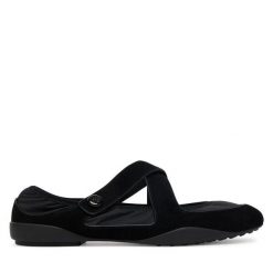 Baleriny Tory Burch. Czarne baleriny Tory Burch, bez wzorów, bez obcasa. Za 1,419.00 zł.