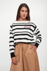Sweter damski z kaszmirem TWINSET. Swetry Twinset Milano, s, bez wzorów, z kaszmiru, bez ramiączek. Za 739.00 zł.