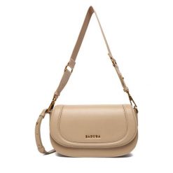 Torebka Badura. Brązowe torebki klasyczne Badura, bez wzorów, bez dodatków. Za 199.99 zł.