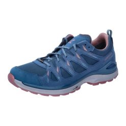 Buty trekkingowe damskie Lowa Innox Evo Ii Gtx. Niebieskie trekkingi Lowa, z materiału, trekkingowe. Za 841.45 zł.
