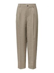 ONLY Spodnie chino w kolorze beżowym rozmiar: M/L32. Brązowe spodnie materiałowe Only, na co dzień, l, bez wzorów. Za 144.95 zł.